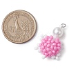 3Pcs 3 Colors Seed Beads Beaded Charms PALLOY-MZ00346-3