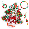   about 1510pcs Christmas Theme DIY Bracelet Making Kit DIY-PH0022-59-1