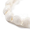 Synthetic Coral Carved Beads Strands CORA-C003-13B-03-3