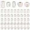   50Pcs 5 Styles Brass Spacer Beads KK-PH0006-35-1