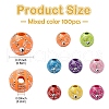 Plating Acrylic Beads PACR-YW0001-19-3