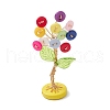 Resin Button Tree of Life Decorations PALLOY-JF03414-01-2