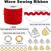 Gorgecraft 1 Strand Wave Bending Fringe Trim FIND-GF0006-65F-2