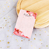 Paper Jewlery Display Cards CON-PW0001-136C-1