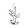 Brass Micro Pave Cubic Zirconia Pendants KK-L229-066P-1