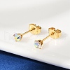 304 Stainless Steel Stud Earrings EJEW-Z089-41G-3