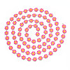 Brass Flower Link Chains CHC-N018-098E-2