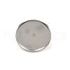 304 Stainless Steel Cuff Ring Components STAS-D372-05P-02D-2