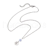 12Pcs 12 Styles 304 Stainless Steel Constellations Pendant Cable Chain Necklaces NJEW-JN05106-5