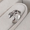 Tibetan Style Alloy Cuff Rings FS-WGA06B7-03-1