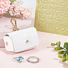 FINGERINSPIRE Imitation Leather Wedding Ring Storage Case with Alloy Clasps and PVC Stickers for Pet AJEW-FG0004-27A-5