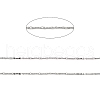 Tarnish Resistant Handmade 304 Stainless Steel Bar Link Chains CHS-G025-08P-2