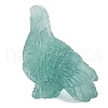 Natural Fluorite Carved Eagle Figurines Statues for Home Office Desktop Feng Shui Ornament G-Q172-10B-2