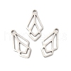 201 Stainless Steel Pendants STAS-I199-A06-P-2