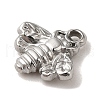 Non-Tarnish 304 Stainless Steel Charms STAS-L022-286P-2