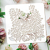 PET Hollow Out Drawing Painting Stencils DIY-WH0391-0596-3