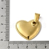 PVD Vacuum Plating 304 Stainless Steel Pendants STAS-B069-06G-3