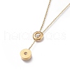 304 Stainless Steel Rhinestone Jewelry Sets SJEW-M097-04G-5