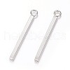 304 Stainless Steel Pendants STAS-P186-05P-28mm-1