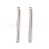 Non-Tarnish 304 Stainless Steel Pendants STAS-G336-03C-P-1