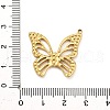 304 Stainless Steel Crystal Rhinestone Pendants STAS-P385-05D-G-3