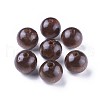 Lightcoffee Round Natural Wood Beads X-TB25MMY-5-1