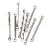 Non-Tarnish 304 Stainless Steel Connector Charms STAS-Q323-06C-P-1