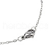 Non-Tarnish 201 Stainless Steel Pendants Necklaces NJEW-S105-JN691-45-1-3