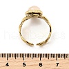 304 Stainless Steel Cuff Rings for Women RJEW-U062-02A-01G-5