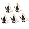 Alloy Enamel Pendants ENAM-R058-02C-1