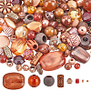 SUNNYCLUE 100G 5 Styles Acrylic Beads OACR-SC0001-72B-1