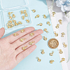 Unicraftale 40Pcs Brass Charms KK-UN0002-37-2