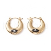 316 Stainless Steel Hoop Earrings EJEW-I282-01B-01G-1