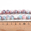 Baking Painted Glass Beads Strands X1-DGLA-N003-10mm-C03-5