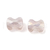 Electroplate Glass Beads GLAA-D016-16E-2