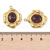 Natural Amethyst Pendants STAS-P380-15G-01-3