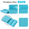 Beebeecraft 3Pcs Rectangle Velvet Envelope Packing Pouches TP-BBC0001-10A-2