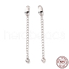 925 Sterling Silver Chain Extenders STER-D036-29AS-3