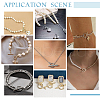 24Pcs 2 Colors 304 Stainless Steel Ring Toggle Clasps FIND-UN00006-6