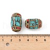 Brass Beads KK-H075-04AG-3