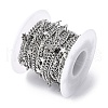 304 Stainless Steel Curb Chains CHS-G041-02P-01-3