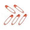 Spray Painted Iron Safety Pins IFIN-T017-02J-NR-1