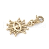 304 Stainless Steel Eye Pendant Decoration STAS-S165-22G-2
