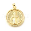 Brass Pendants KK-G529-06C-G-1