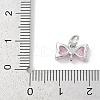 Rack Plating Brass Micro Pave Cubic Zirconia Links KK-Q028-14P-3