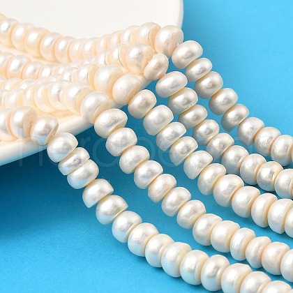 Natural Cultured Freshwater Pearl Beads Strands PEAR-I007-05A-01A-1