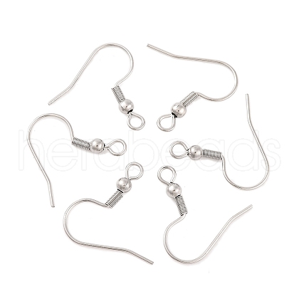 Tarnish Resistant 304 Stainless Steel Earring Hooks STAS-H011-1