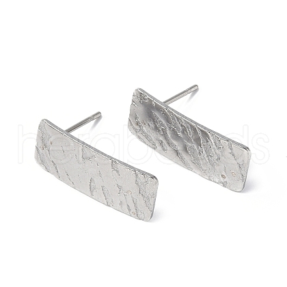 304 Stainless Steel Stud Earring Finding STAS-B034-06P-1