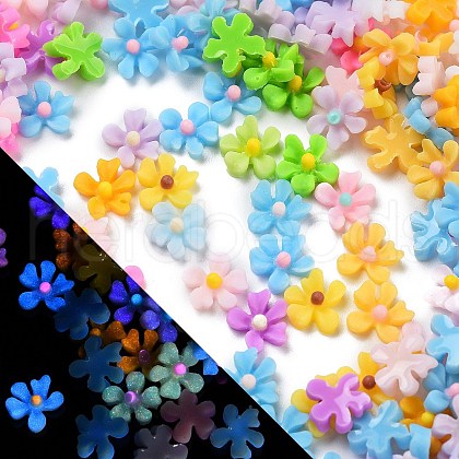 Luminous Resin Decoden Cabochons RESI-K036-32-1