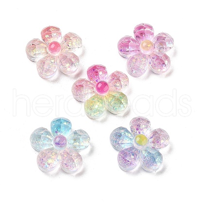 Transparent Resin Decoden Cabochons X-RESI-M045-03-1